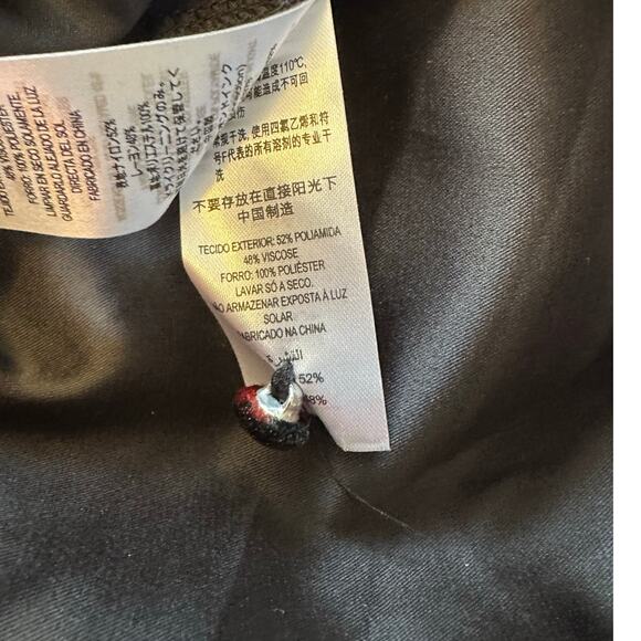 Black Floral Velvet Burnout Sheer Mock Neck Blouse Top - Picture 9 of 9